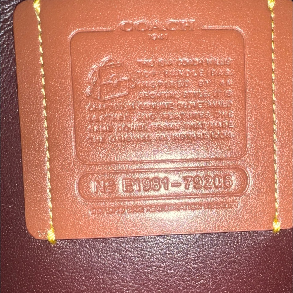 Coach 1941 Willis Top Handle In Color-Block - image 7